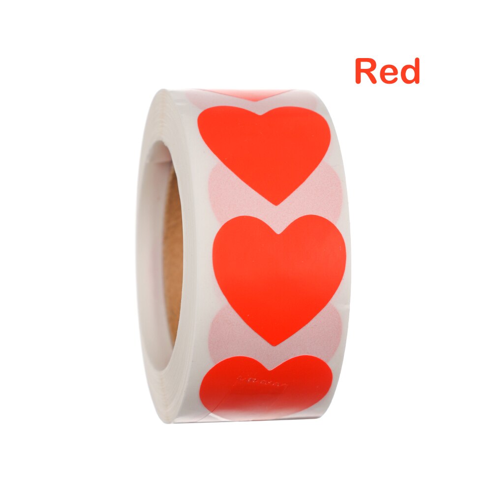 500/700Pcs/Roll Adhesive Thermal Label Sticker Paper Supermarket Price Blank Label Direct Print Waterproof Print Supplies: red