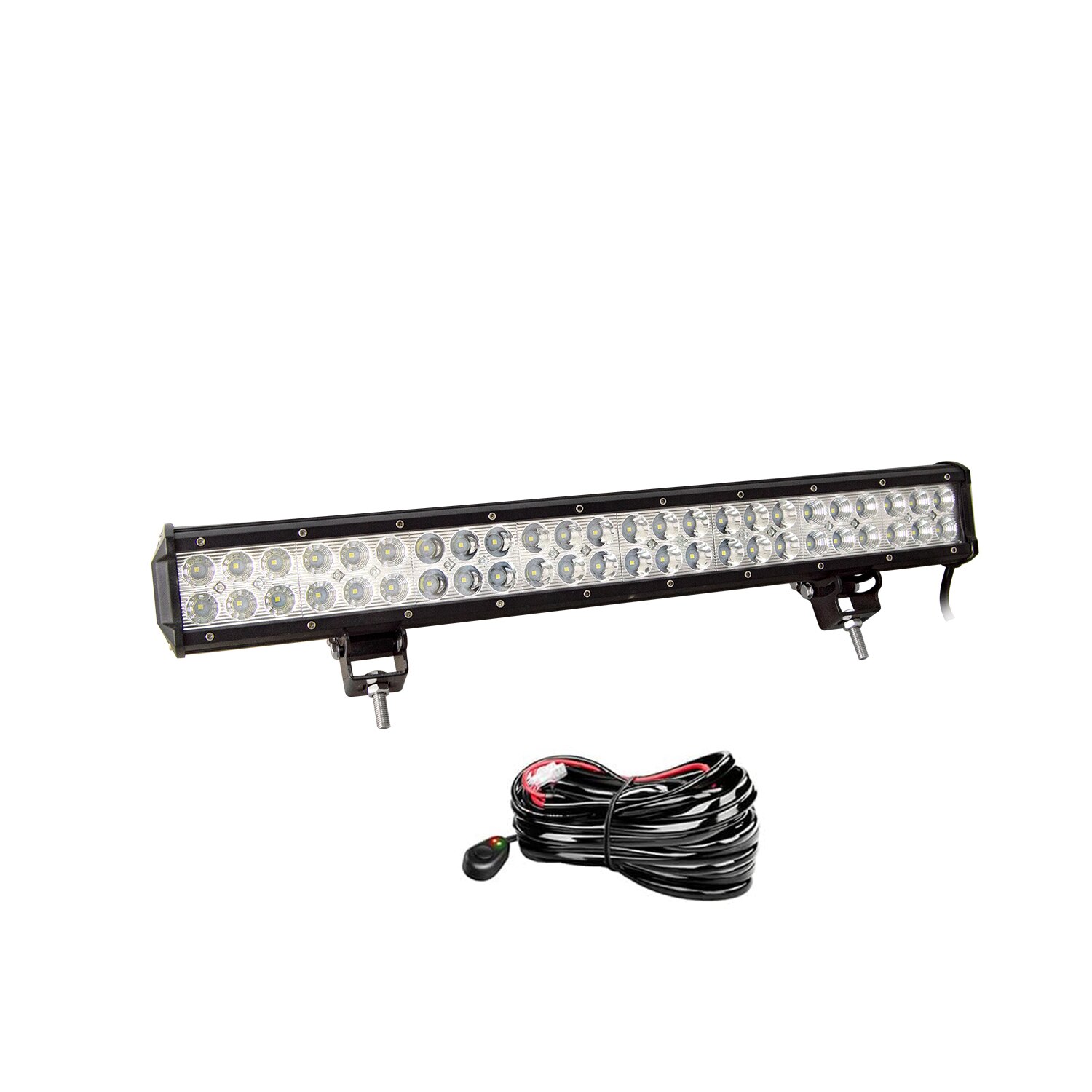 LED Light Bar 4 7 9 12 15 18 20 22 25 28 36 44 inch 4x4 Work Led Bar Offroad SUV ATV 18W 36W 54W 72W 90W 108W 126W 144W 162W: 1x144w with wire kit