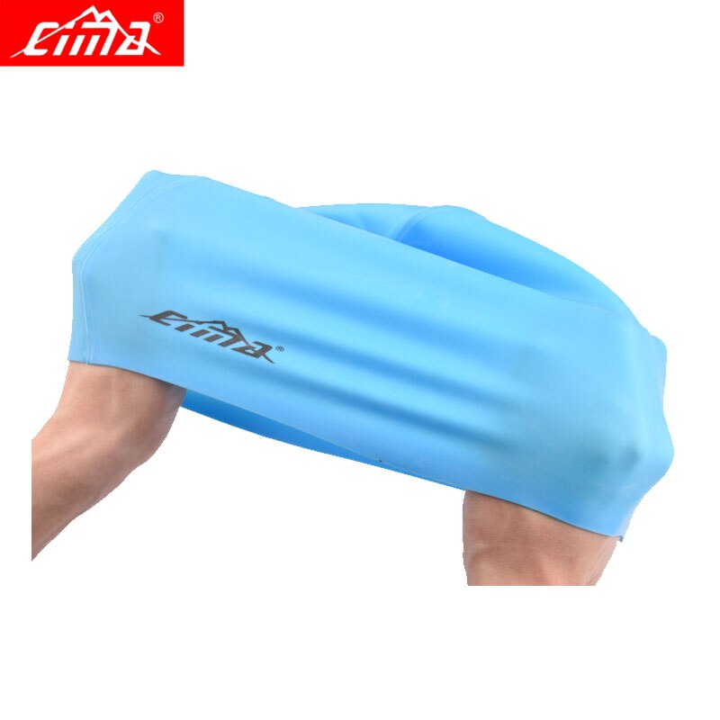 Adult Silicone Swimming Cap Men Women Rubber Waterproof petal Swim Pool Caps Diving Hat protect Teens