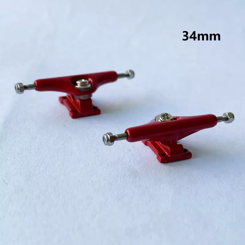 Fingerboard Truck 32mm 34mm Single Axle for Finger Skate Board Mini Skateboard Toys: Yellow