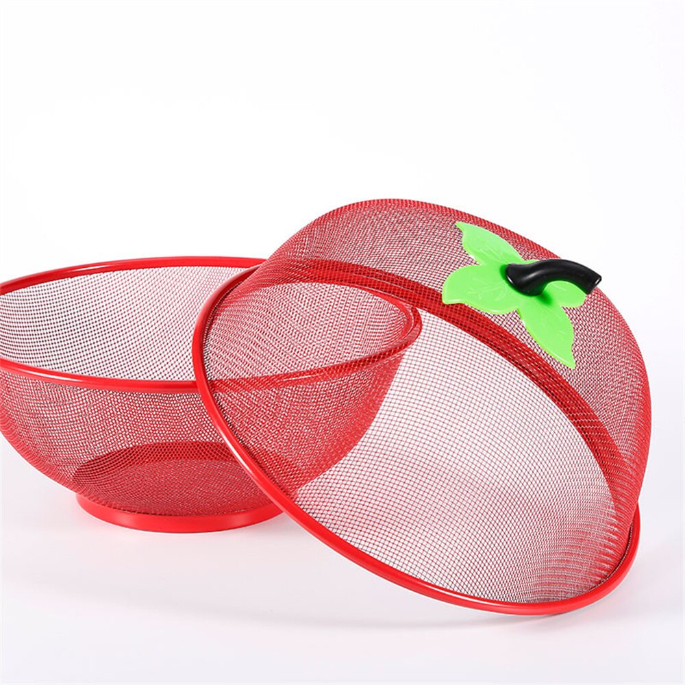 Durable Fruit Basket Kitchen Mesh Fresh Vegetable Bowl Dinning Table Fruit Net Basket Storage Basket Keep Flies Insects Out