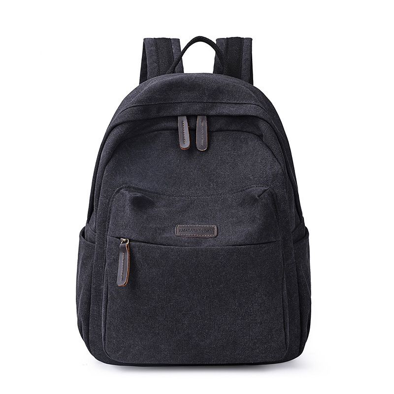 Tilorraine anti-theft casual rucksack Large-capacity travel computer student school bag women backpacks unisex: black