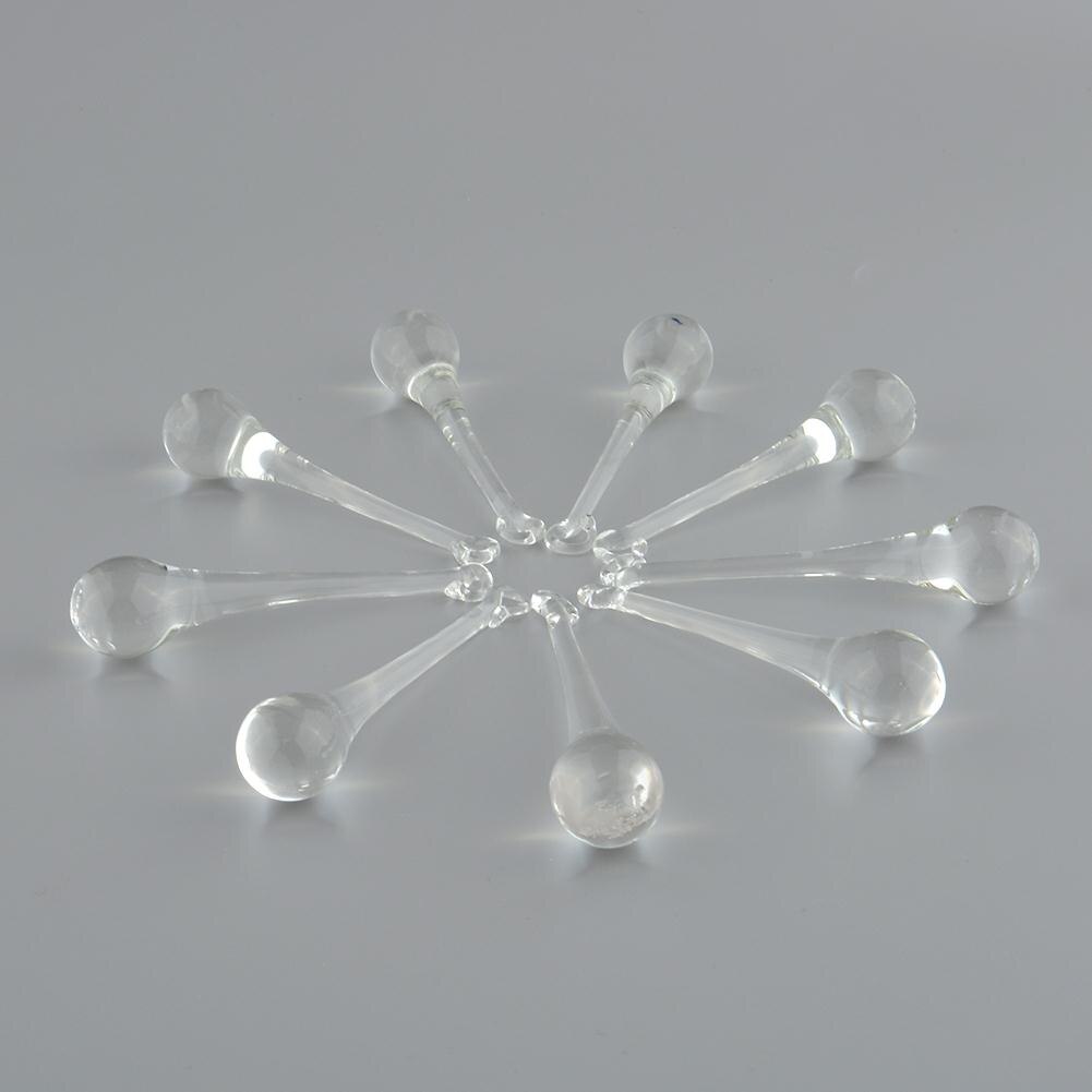 10x Kroonluchter Verlichting Licht Hanger Crystal Clear Glas Prisma Thuis