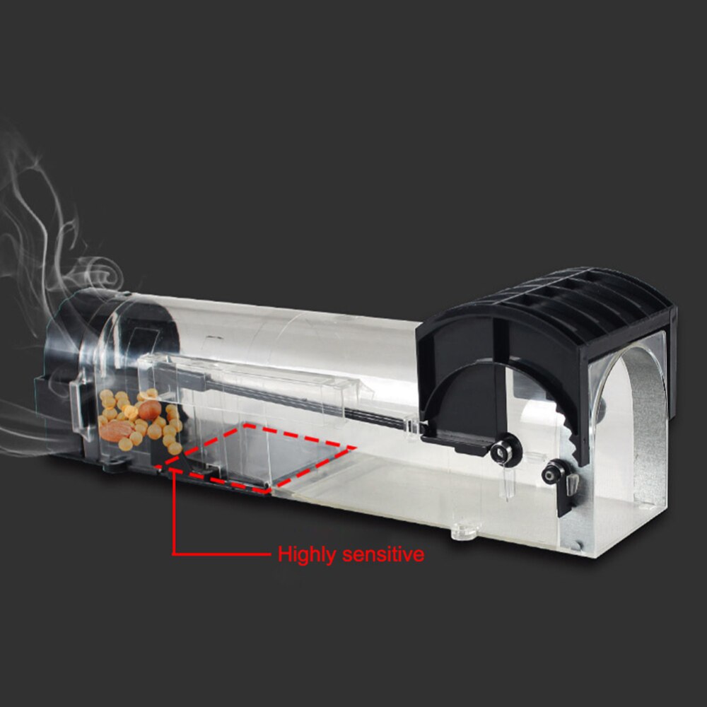 Piège à rats non toxique 1 pièce, piège à souris Transparent et humain, contrôle des rongeurs, appât pour Hamster, piège à souris