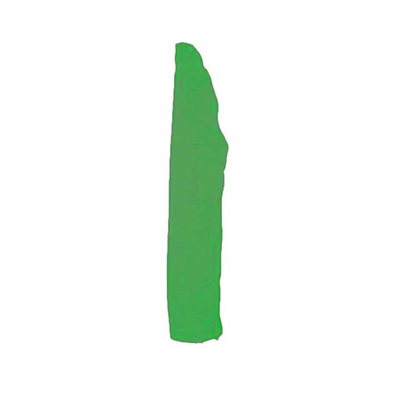 Cubierta impermeable para lluvia al aire libre, sombrilla a prueba de polvo, colorida, con cordón, funda protectora contra el polvo, duradera: Verde / 265-30-50 40cm