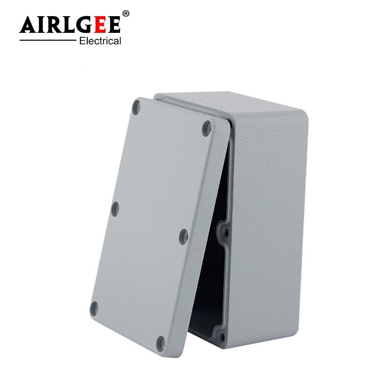 120 * 80 * 55mm cast aluminum IP65 waterproof security monitoring metal power box mini aluminum box outdoor industrial box