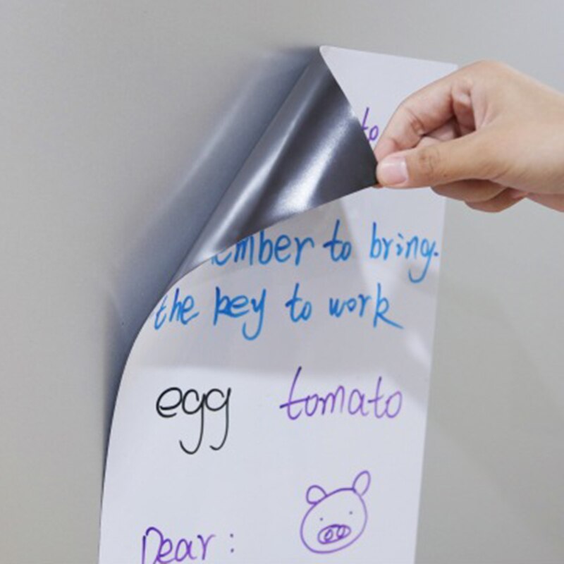 Magnetische Whiteboard Whiteboard Schrijven Onderwijs Praktijk White Board A4 Size Tekening Koelkast Magneet Stickers Deur Muur Board