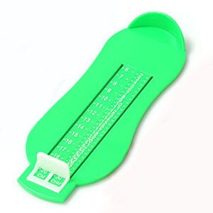 shoes kids Children Baby Foot Shoe Size Measure Tool Infant Device Ruler Kit: Green