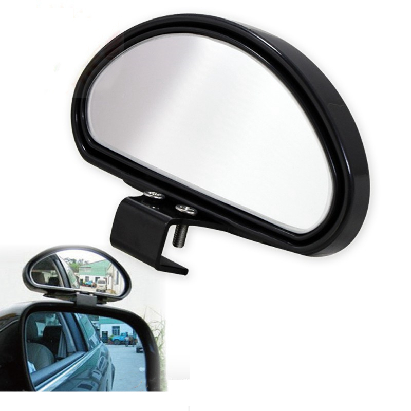 Car Blind Rearview Mirror High-Definition Convex Glass Wide Angle Rear View Auxiliary Blind Spot Mirror Parking Reference Mirror