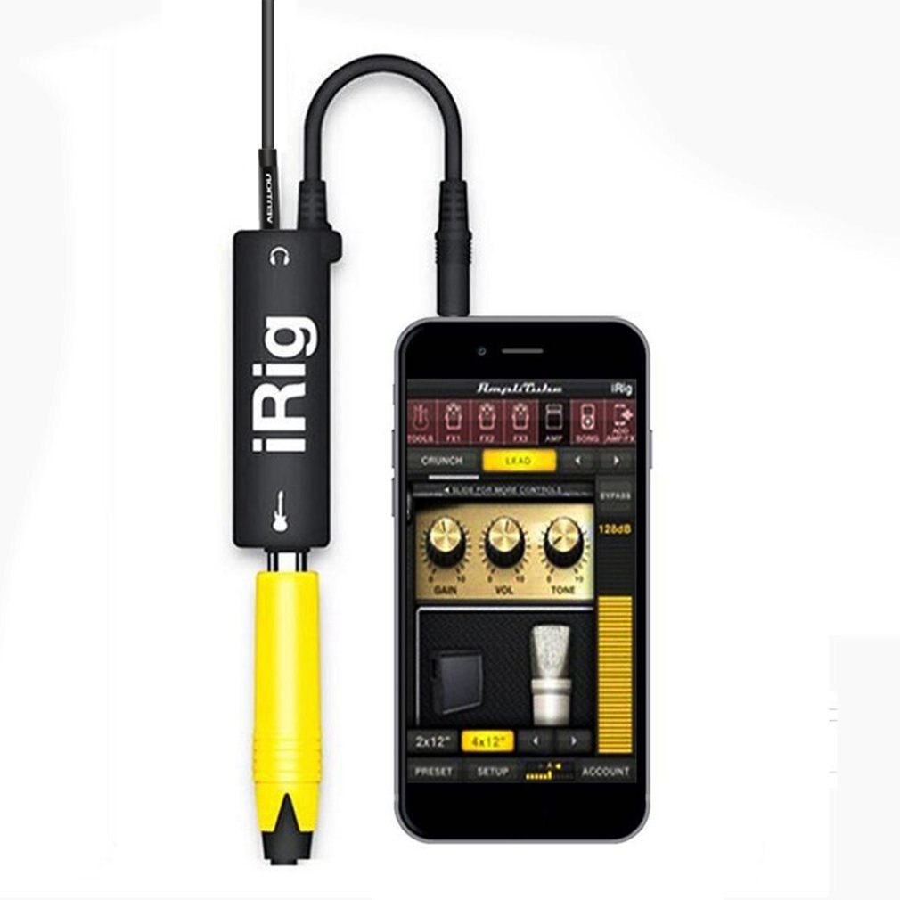 Voor Irig Mobiele Effecten Gitaar Effecten Bewegen Gitaar Effecten Vervangen Gitaren Met Telefoon Gitaar Interface Converters