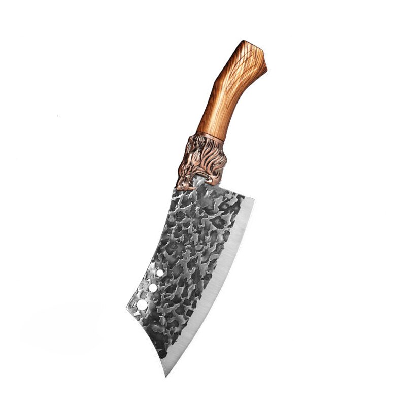 Household Kitchen Knife Stainless Steel Boning Knife Forging Meat Cleaver Slice Chop Bone Knife Cooking Tool: Style G