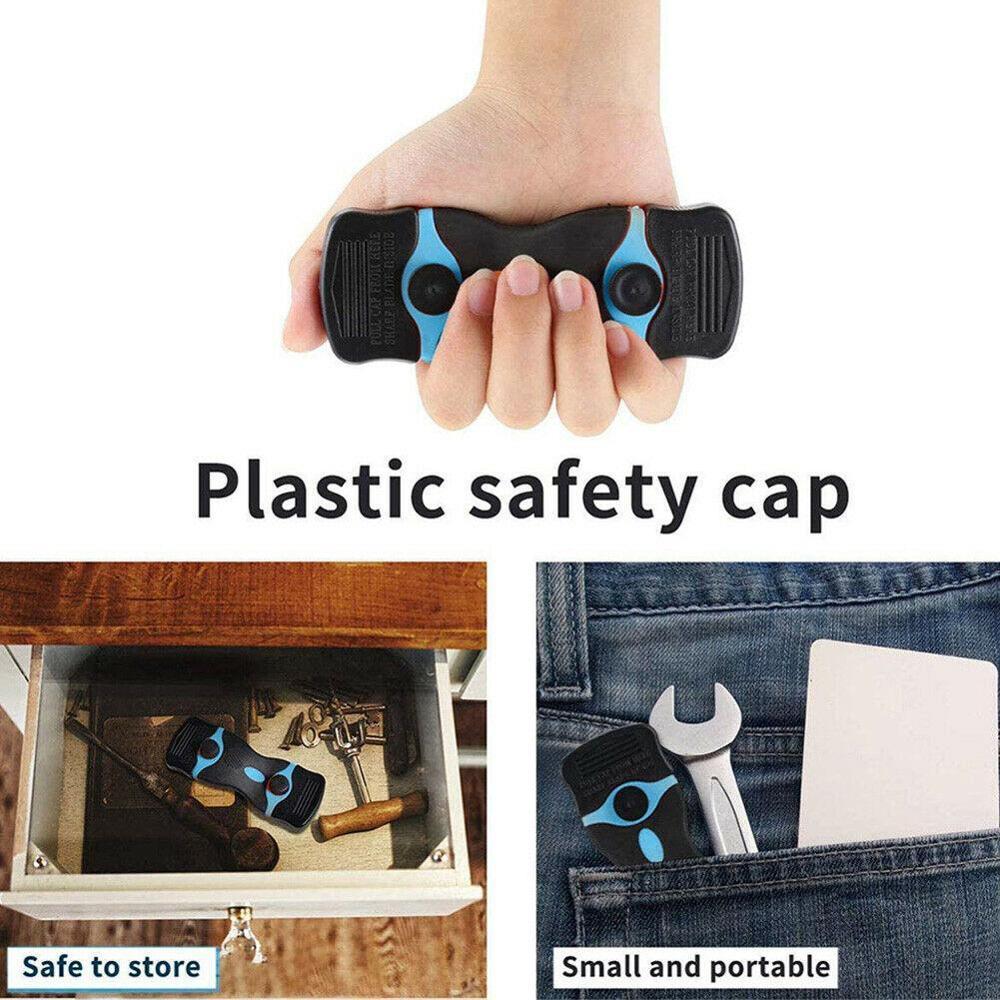 Plastic Scraper Handle Ceramic Razor Scraper Glass Oven Window Tinting Tool Small Blade Glue Remover