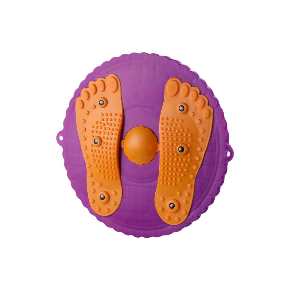 Twister Plaat Twist Board Plaat Draai Schijf Afslanken Benen Fitness Twist Taille Wriggle Plaat Balans Voetmassage Disc: Paars