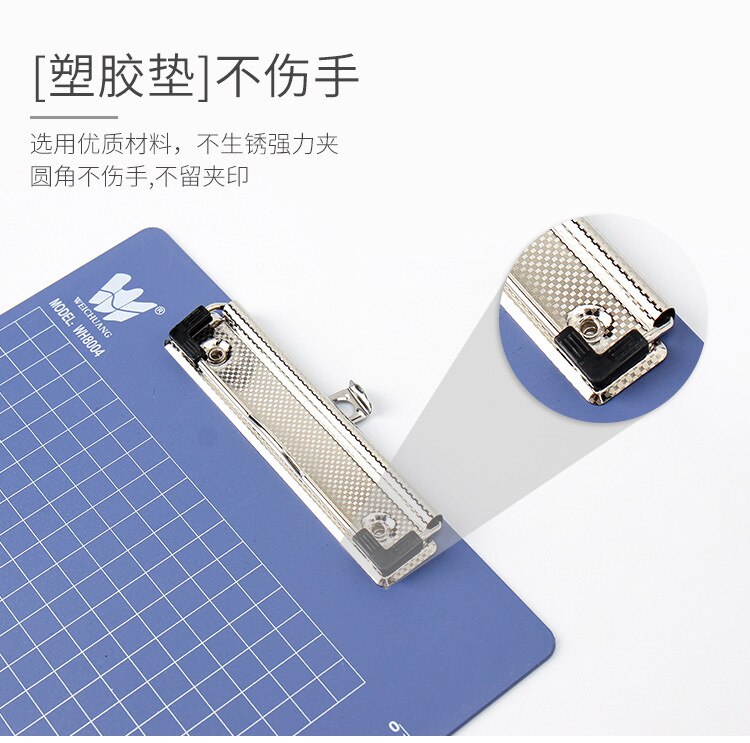 File Board A4 Cardboard Clip Hanging Writing Pad bill Note Hanging Point Menu Plastic Writing Board Clip