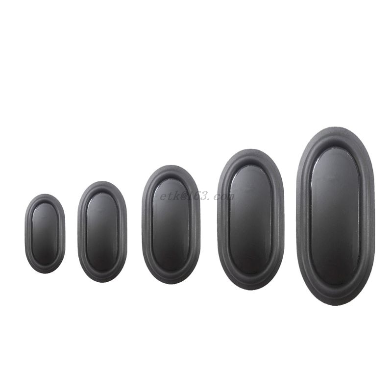 2PCS Owalne Płyty Wibracyjne Guma - Pasywne Radiatory