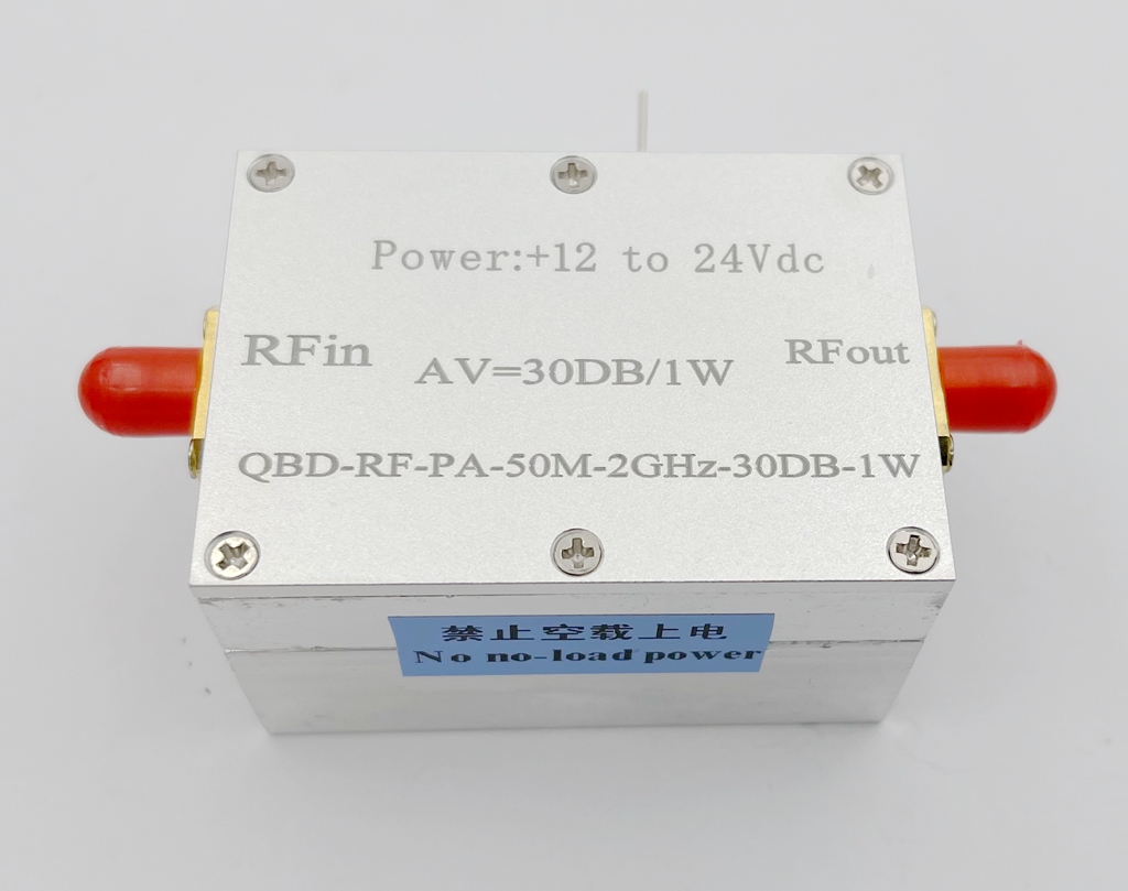 50M-2GHZ 1W Power Synthesis Broadband Linear RF Power Amplifier Small Signal Amplifier Broadband PA