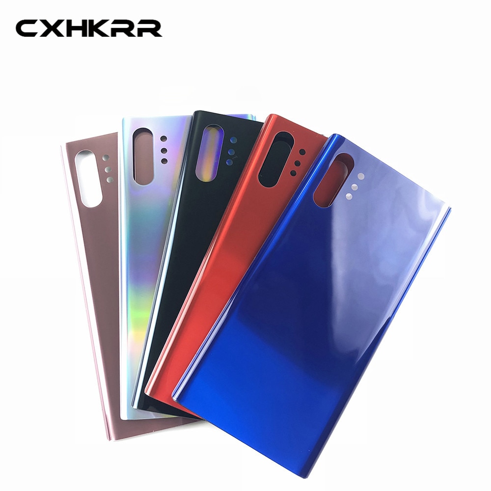Samsung galaxy note 10 plus 10+  :lle takakansi lasi takaluukun kotelon kansi vaihtopuhelinkotelo samsung note 10: lle
