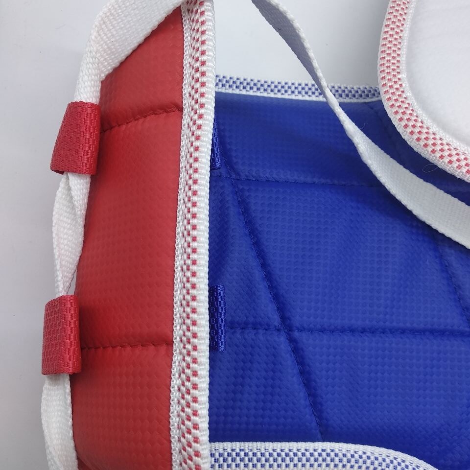 Harrison Howard Stretch Vest Anti Rub Bib Wither Shoulder Guard Paardenborstbeschermer, Blauw, Volledig (Groot