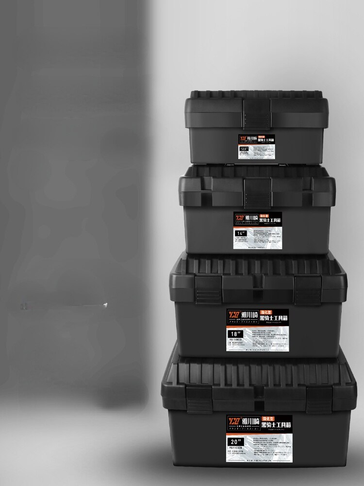 Portable Tool Box Mechanic Organizer Multifunctional Tool Box Large Workshop Werkzeugkoffer Tools Packaging XR1229