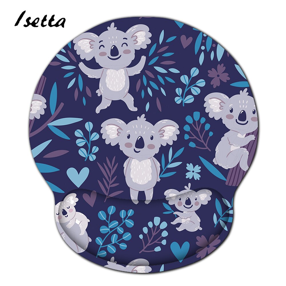 Mouse Pads With Wrist Rest Mouse Pad Anti-slip Hand Gaming Mouse Pad Mat for Laptop Computer: E
