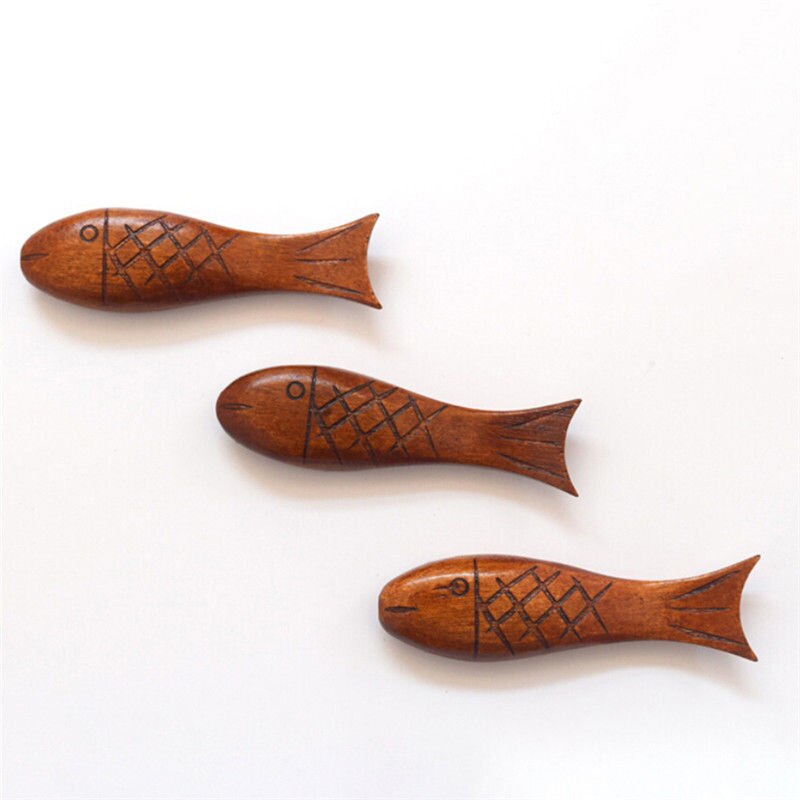 Creatieve Houten Vis Vorm Eetstokjes Houder Magazijnstelling Stand Chop Sticks Chopstick Chinese Stijl Keuken Servies