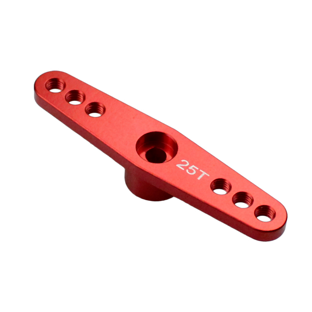 25T M3 aluminio RC Servo brazo cuerno brazo único/doble brazo para 1/10 coche trepador de control remoto barco Futaba HSP Wltoys Axial SCX10 piezas