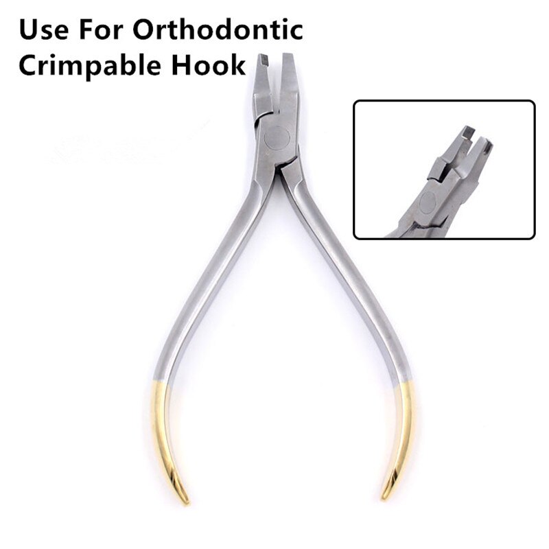 Tandheelkundige Orthodontische Tang Rvs Tandarts Instrument Gereedschap Dental Lab Tang Filament / End Snijden Tang: 3