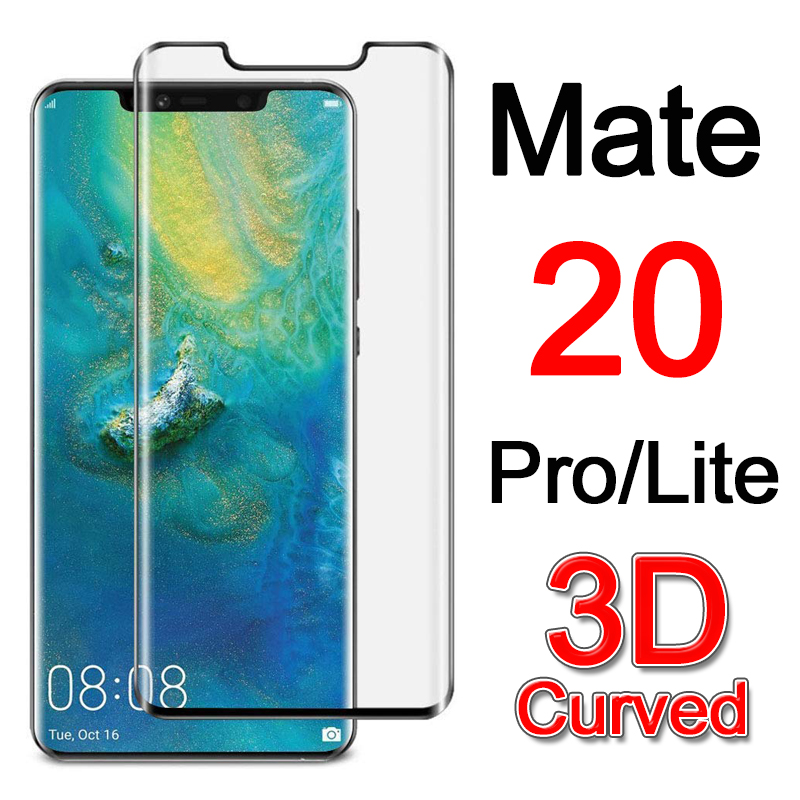 Mate 20 Pro Protective Glass for Huawei Mate20 20Pro Screen Protector Tempered Glas Mate20pro Lite Light 20lite 3D Curved Film