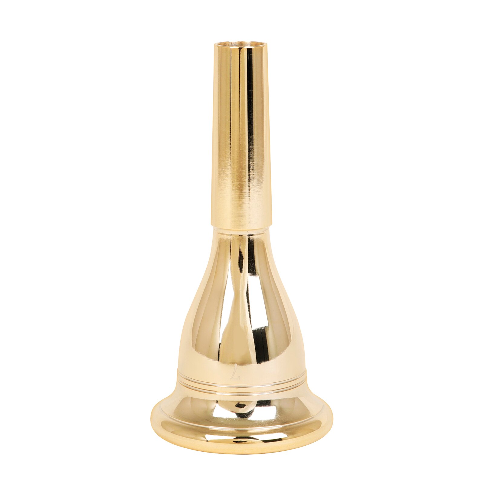 Tuba Mouthpiece Solid Durable Brass Construction Gold Plated Musical Instrument Accessories Brass instrument accessories