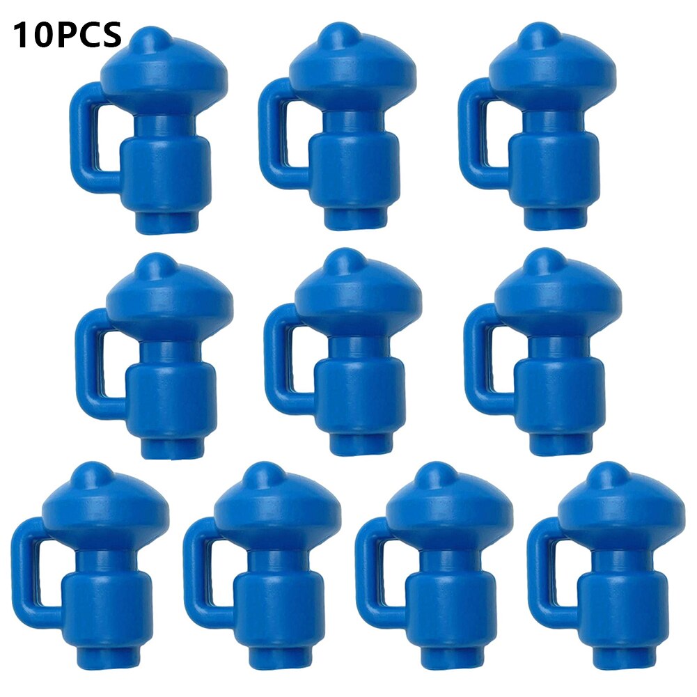 Bovenste Bounce 12 Stuks C En G Vormige Trampoline Pole Caps Behuizing Pole Cap Top Netto Haak Behuizing Voor Fiber glas Of Metalen Ringen