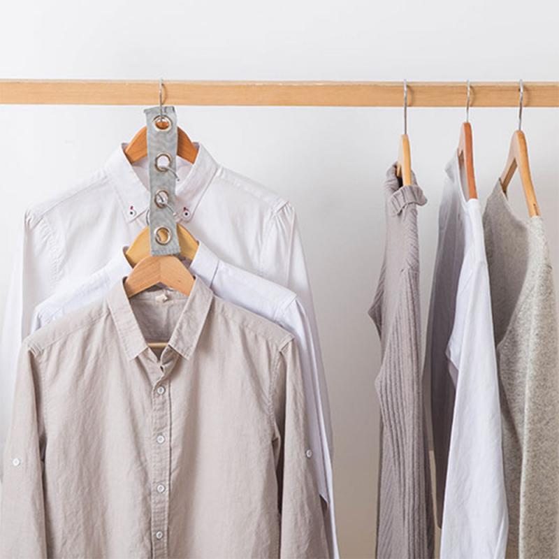 Clothes Hanger Extension Wardrobe Space Saver Magic Hanger Connection Hook Hangers For Clothes Organizer Closet Organizer