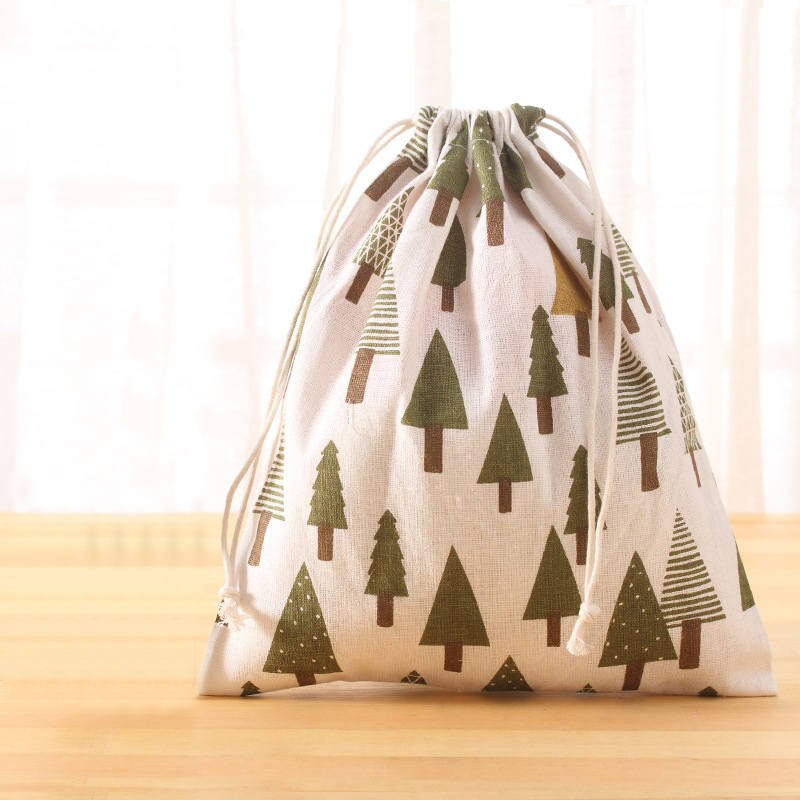 MICCK Travel Storage Bag Toy Storage Underwear Shoes Kids Toys Organizer Drawstring Cosmetic Candy Bags: S / Forest