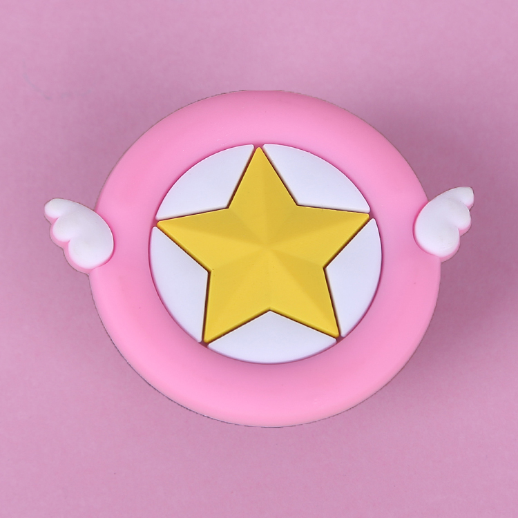 Cute Phone Socket Universal Cat Claw Paw Mobile Phone Stretch Bracket Cartoon Phone Stand Finger Holder: Transparent