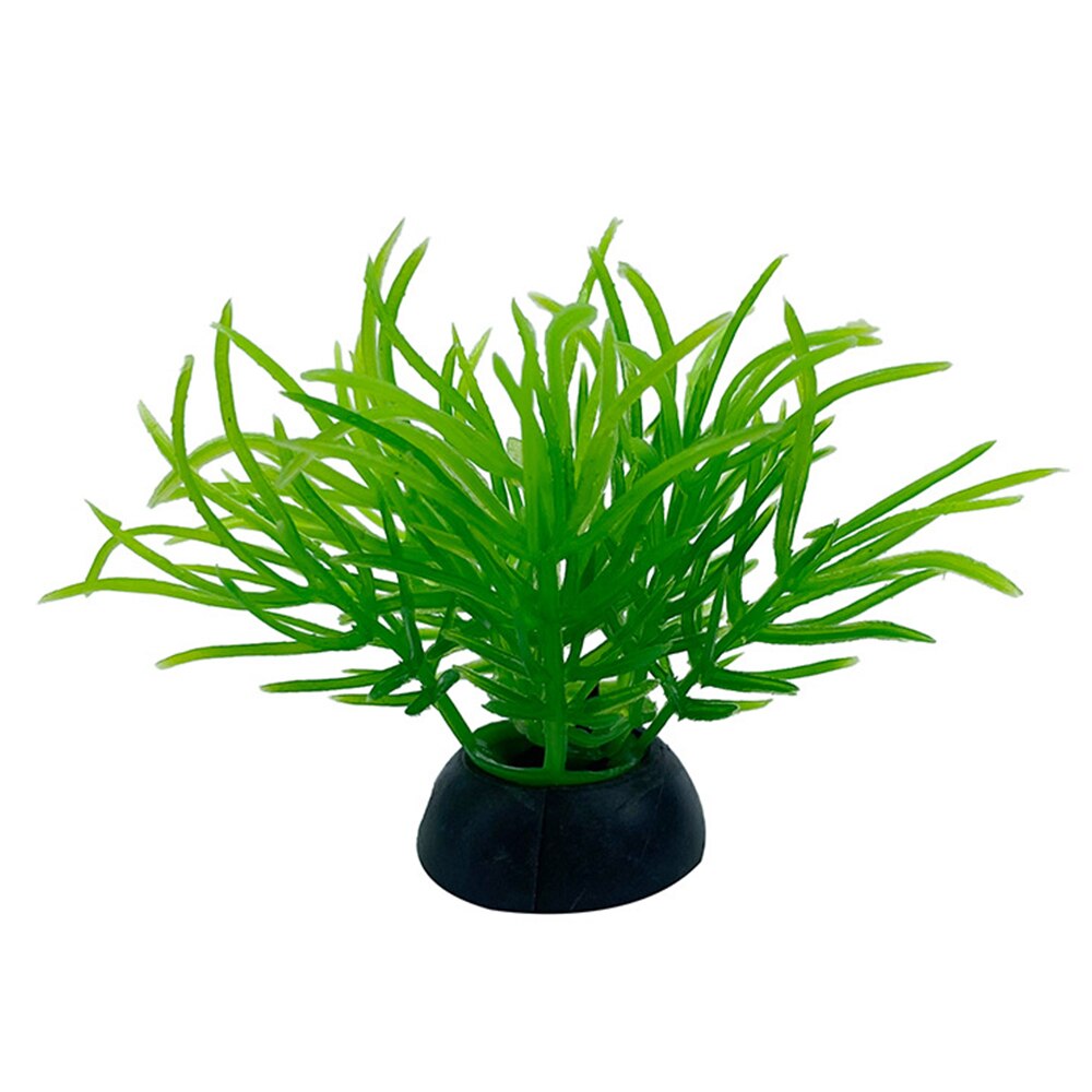 1pc simulering konstgjorda växter akvarium dekor vatten ogräs prydnad växt akvarium akvarium gräs 2.5 x 5cm dekoration #2: 13