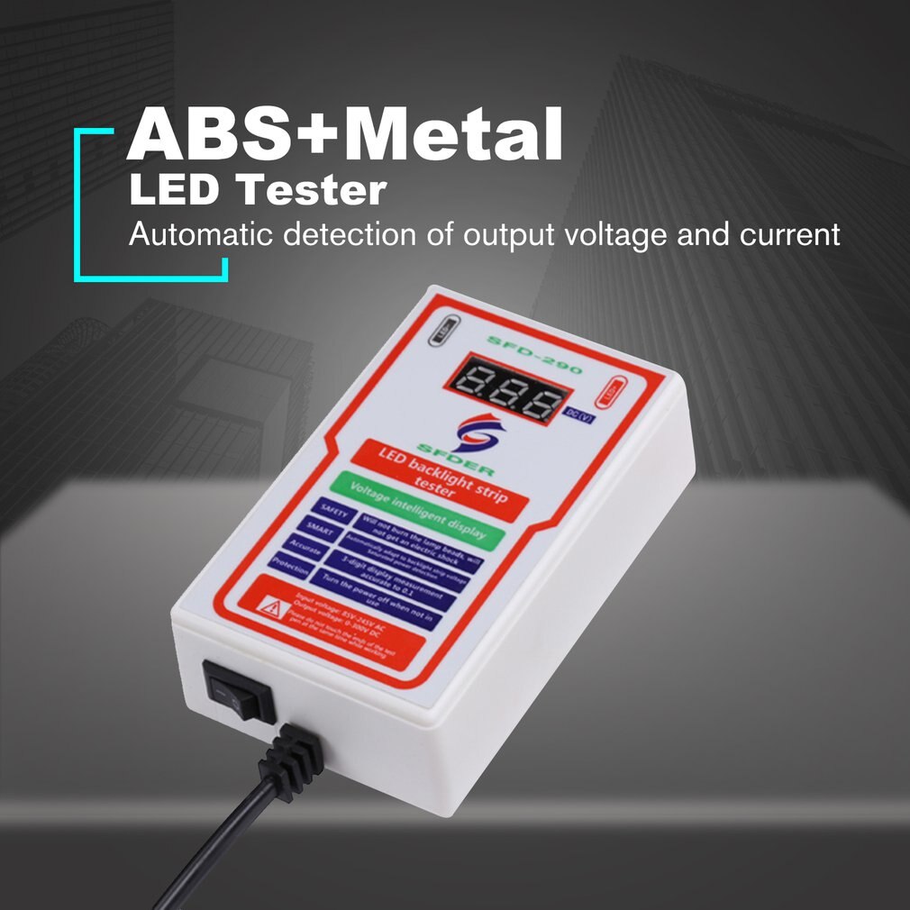 0-300V Output LED Tester LED TV Backlight Tester Multi-Function LED Strip Bead Test Tool Detector Repair Tools