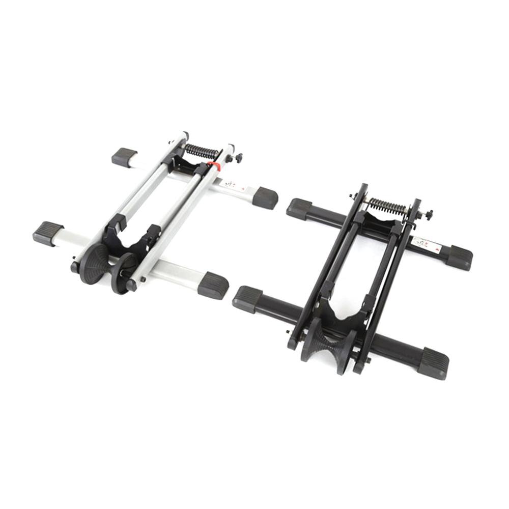 Aluminum alloy bicycle folding parking rack Mountain bike portable display rack single and double wall plug-in L-shaped bracket