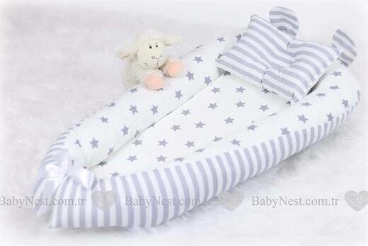 Babynest newborn baby nest bed portable crib travel bed baby nest baby lounge crib bumper pillow cushion
