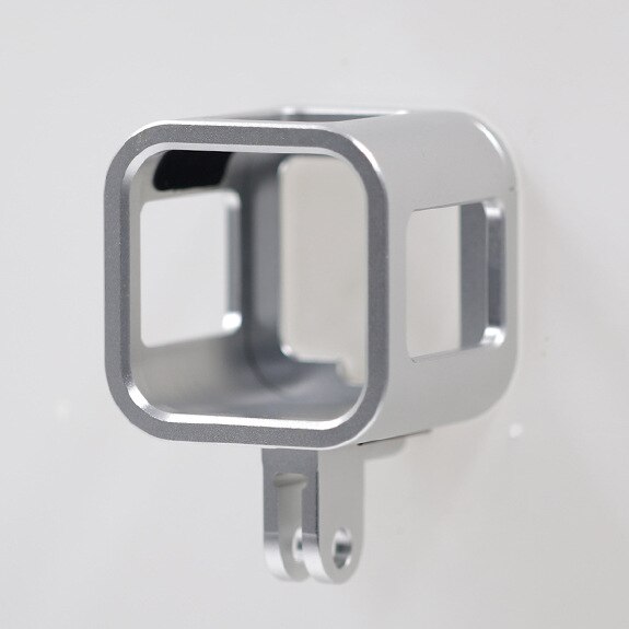 AnjieloSmart-carcasa de aluminio para GoPro hero4/5 session, funda protectora de marco de sesión: Silver