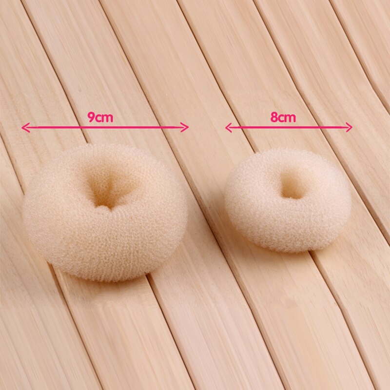 Pince à cheveux en forme de Donut pour femmes, outils de coiffure, pour chignon, pour femme, bandeau élastique, accessoires pour cheveux, porte-queue de cheval pour fille