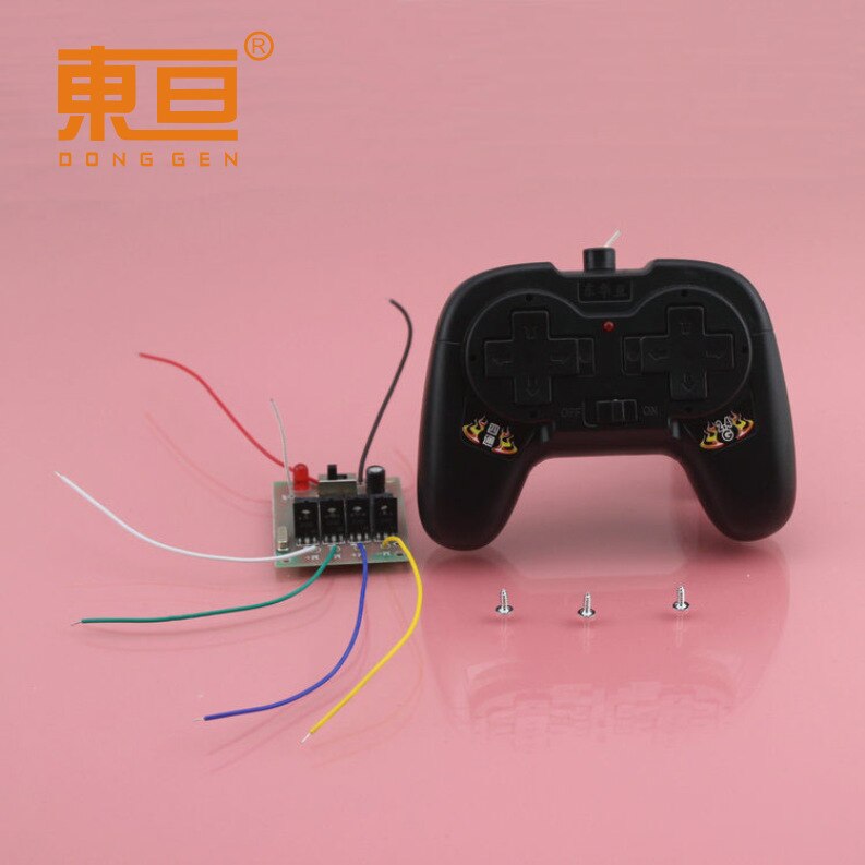 Ykh-4t8j-2. 4G Black Stone 2.4G Remote Control 5A Large Input Middle Button Double Accelerated Feature