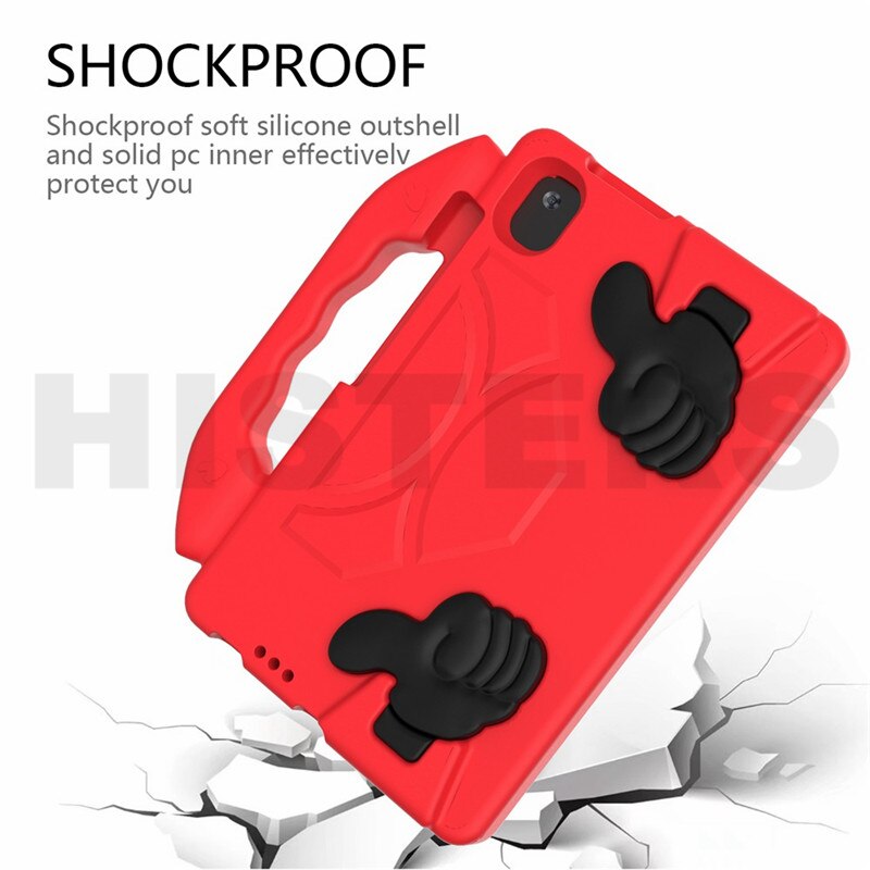 Kinderen Veilig Eva Shockproof Shell Voor Huawei Matepad T8 8 "Tablet Pc Model: kobe2-L03 Kob2-L09 Draagbare Kickstand Cover Case