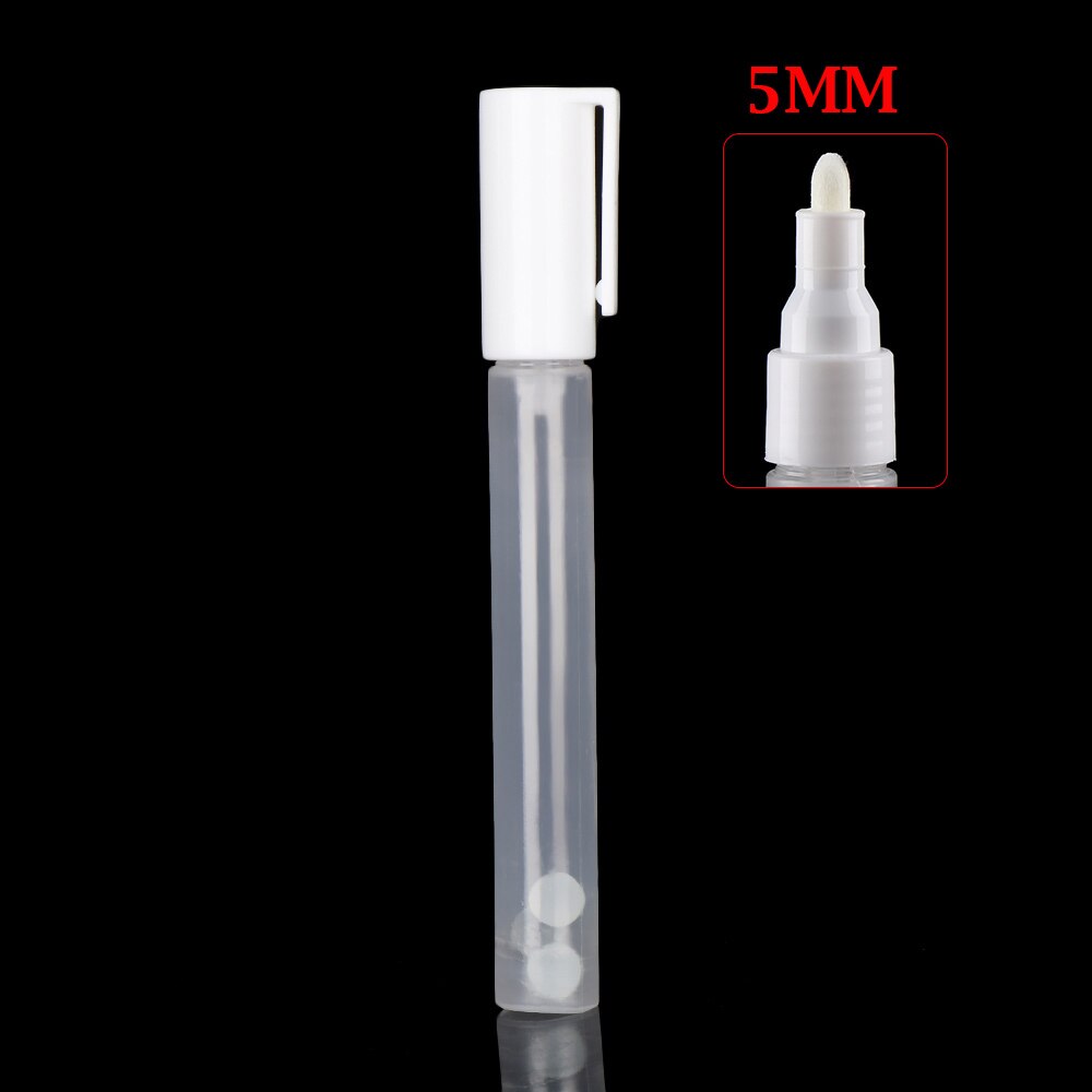 1PC Plastic Empty Pen Rod Paint Pen Accessories Graffiti Pen 3mm 5mm 6.5mm 8mm 10mm Liquid Chalk Marker Replace Barrels Tube: 5mm