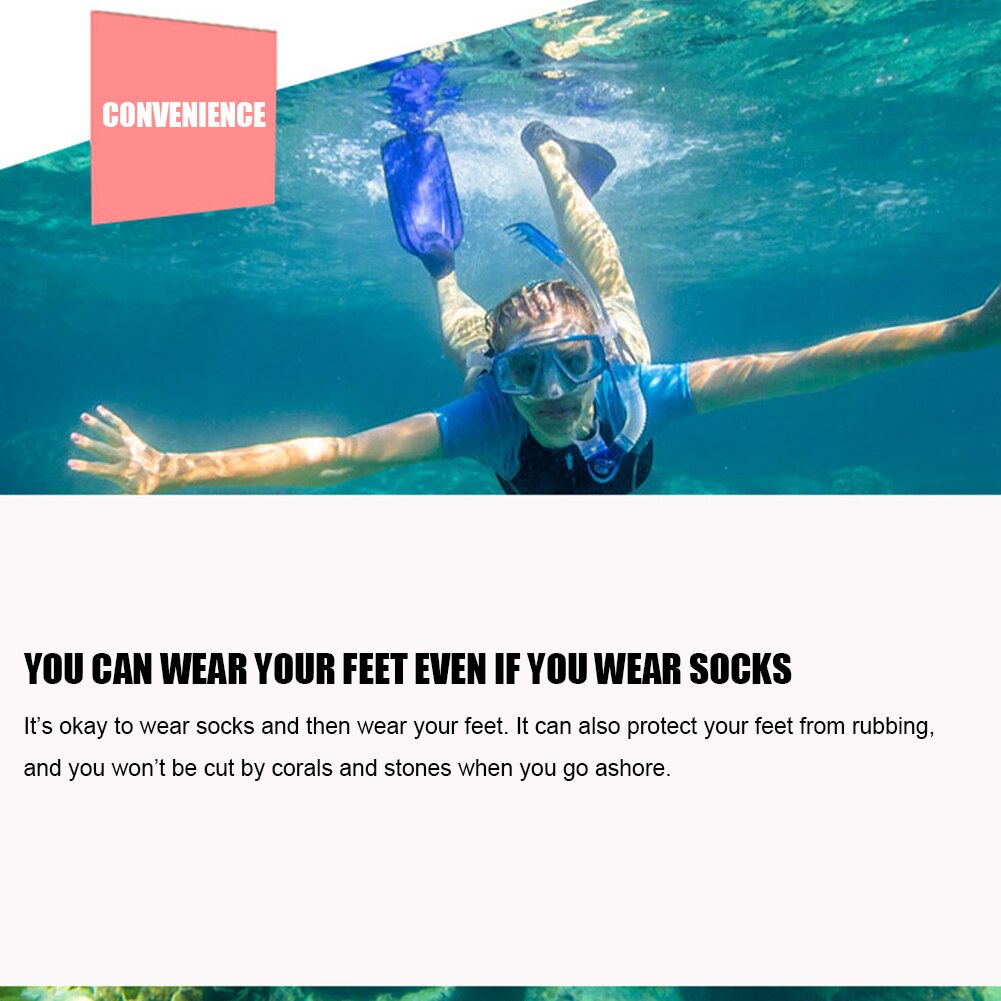 3MM Neoprene Diving Socks Adjustable Buckle Beach Water Socks Anti-Slip Diving Surfing Boots for Men Women