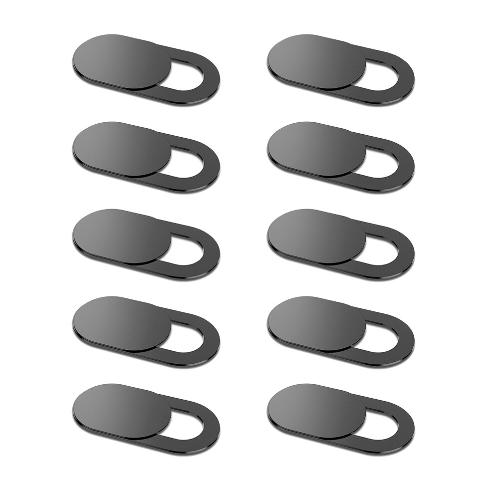 Obturateur de Webcam universel, couverture de caméra anti-espion pour iPad, ordinateur portable, PC, Macbook, tablette, objectif, autocollant de confidentialité: 10 Pcs