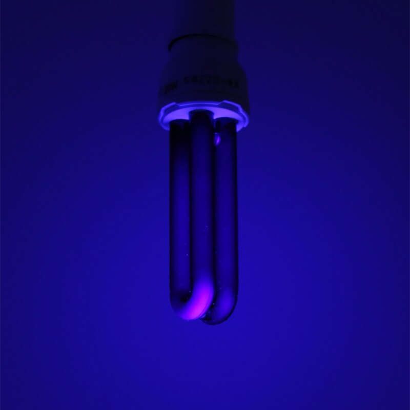 E27 15/20/30/40W UV Ultraviolet Fluorescent Blacklight CFL ampoule lampe 220V