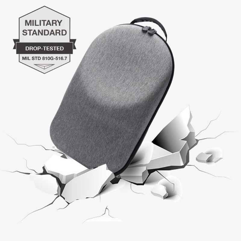 tragbar schwer EVA Taschen Schützen Abdeckung Lagerung Kasten Tragetasche Beutel für Oculus Riss S PC-angetrieben VR Spielen Headset: Grau