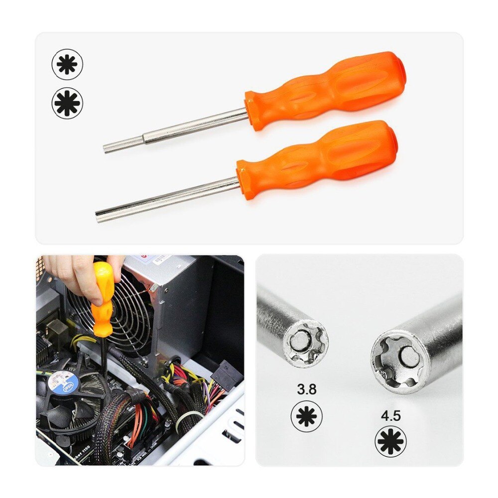 3.8mm + 4.5mm Screwdriver Tool for Nintendo N GC/ ... – Grandado