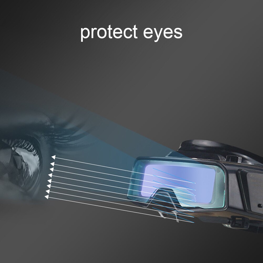 Shield Eye Protection Anti-Glare Scratch Proof Mask Safety Welding Goggle Adults Glasses Auto Darkening Wide View