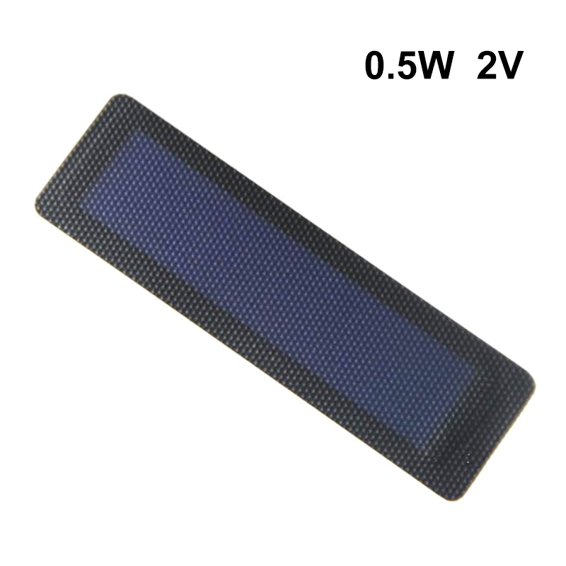 1pc 0,3 w 0,5 w 1w 1,5 w 2w 1,5 v 2v 3v 6v Solar- Tafel flexibel amorphe Silizium Dünnschicht zelle DIY kann für Sonnensystem gewellt werden: Blau