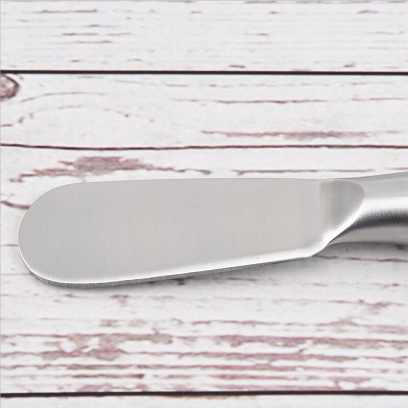 1Pcs Cake Slicer Mes Strooier Boter Kaas Snijmachine Mes Roestvrijstalen Spatel Keuken Tool